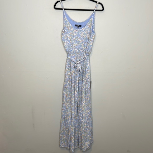 Lulu’s | Sunny Bliss Floral Tiered Maxi Dress Size XL NWT - Picture 2 of 11